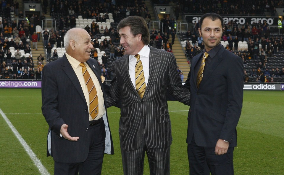  Ehab Allam (right) has come under fire from disgruntled Tigers fans