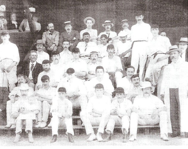  The Great Britain and French teams from the 1900 Olympics in Paris