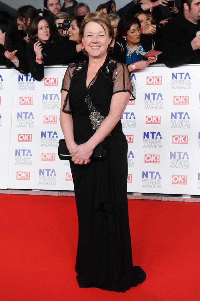  Pauline Quirke showed off a slimmer figure at the NTA awards in 2012