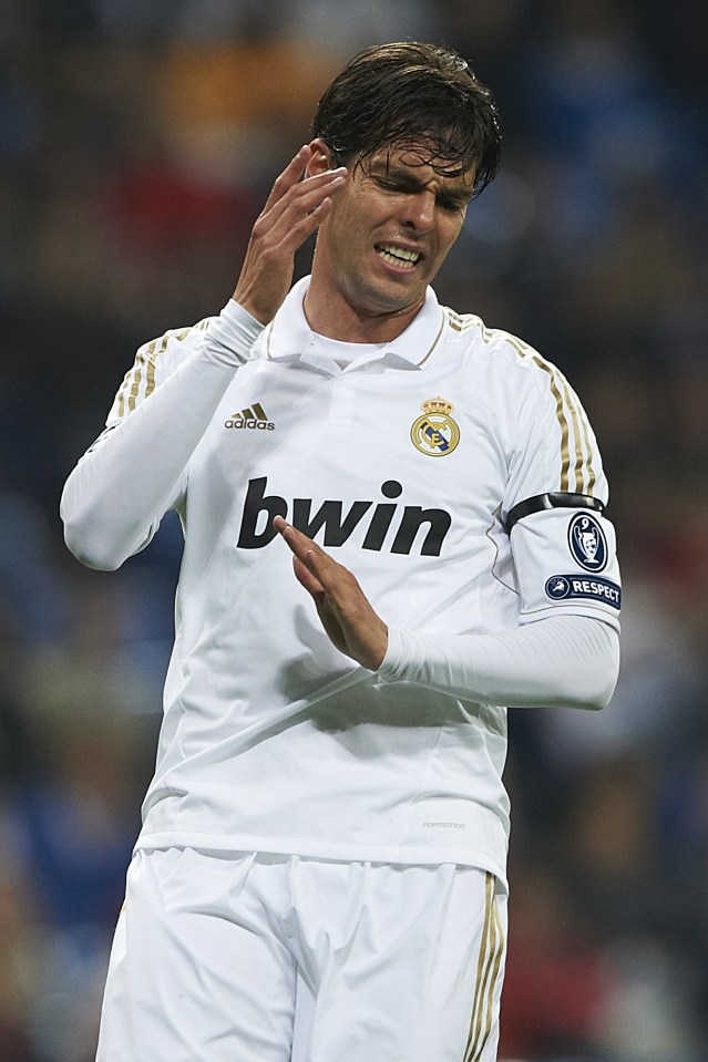 Kaka was the best playmaker in the world when he joined Real Madrid