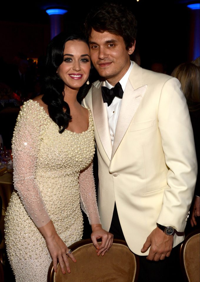  John and Katy dated on and off for three years