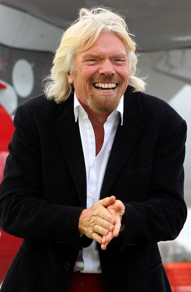 Virgin Group founder Richard Branson