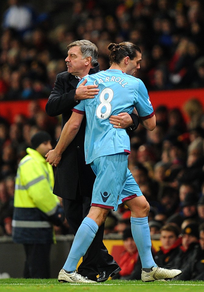 For Allardyce, Andy Carroll is a great striker who should be embraced