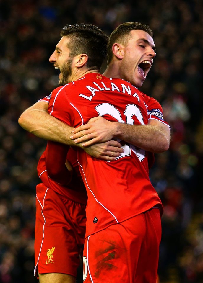  Best mates Jordan Henderson and Adam Lallana have to have a hotel room next door to each other