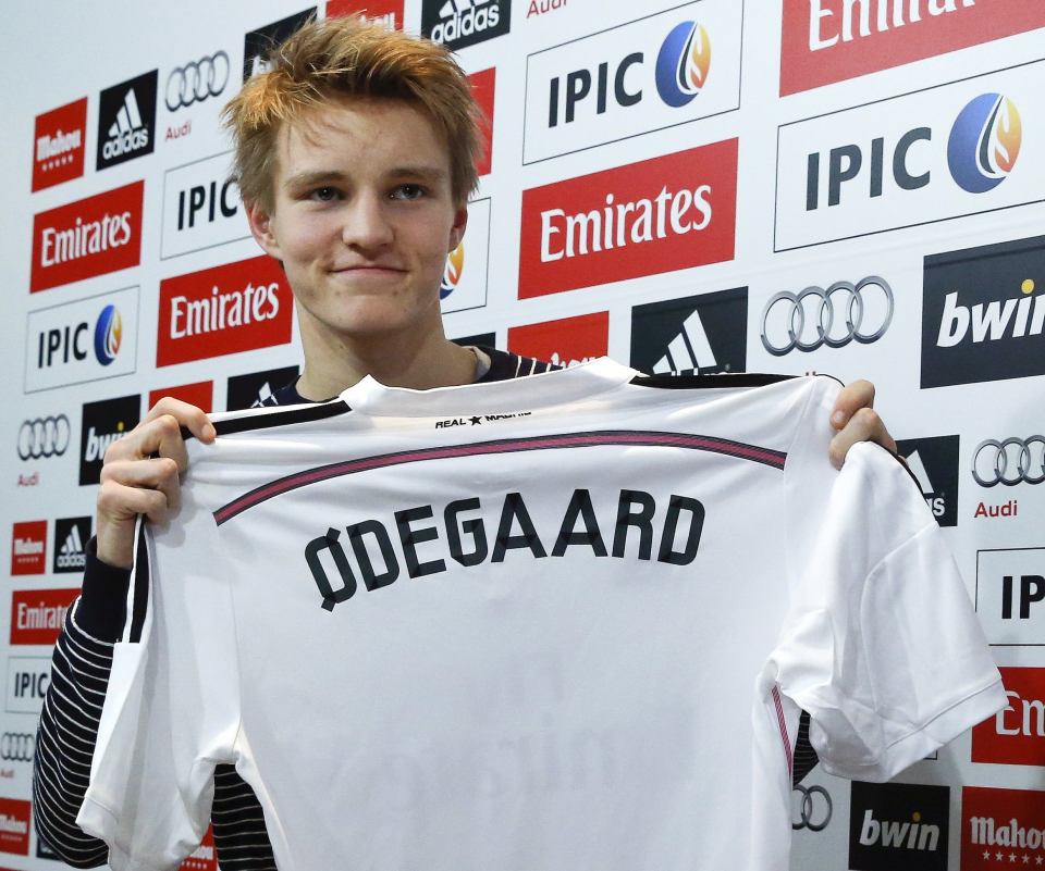  Zidane was reportedly not keen to take Odegaard to North America