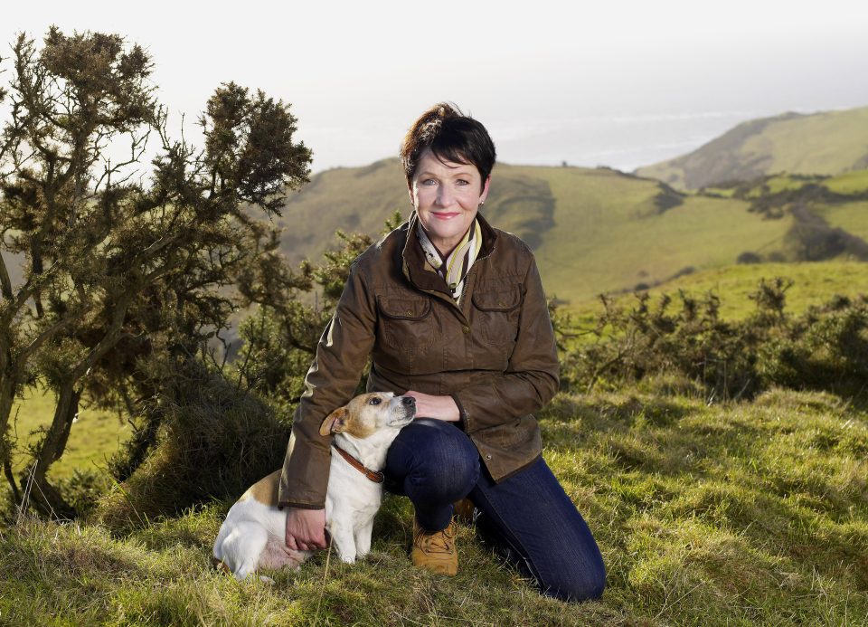 Miriam O'Reilly in Gwynedd, Wales, Britain - 17 Jan 2011