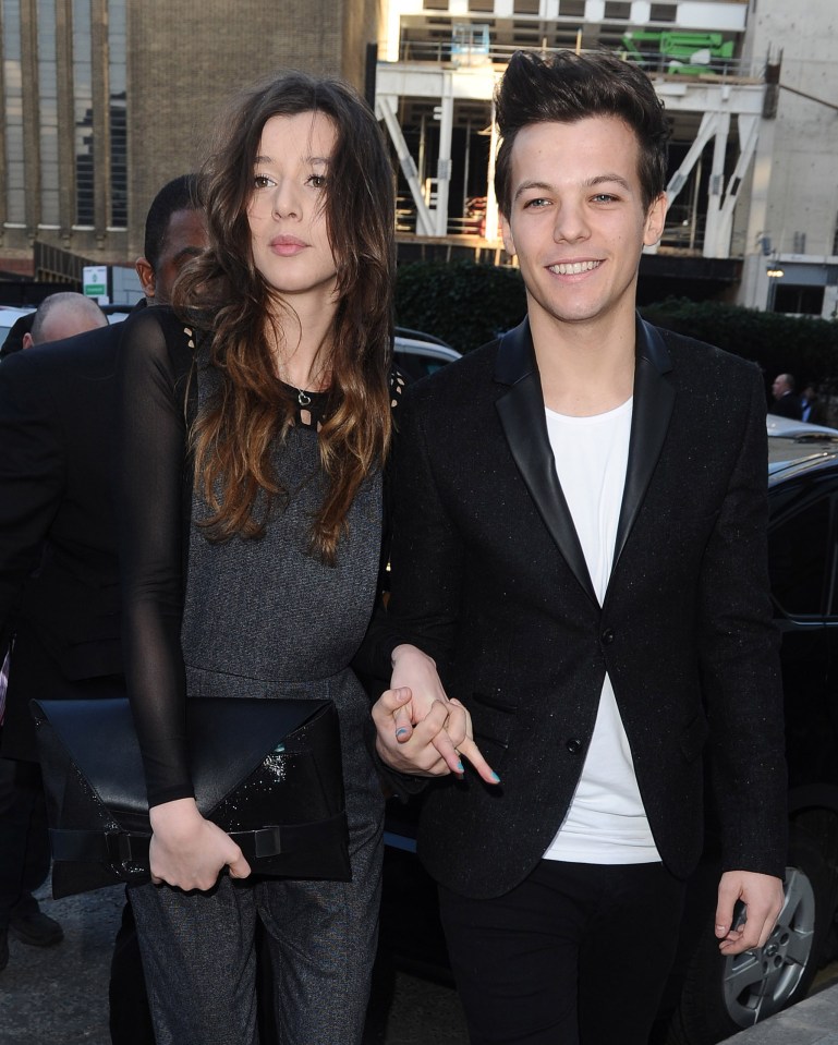 Louis Tomlinson and Eleanor Calder