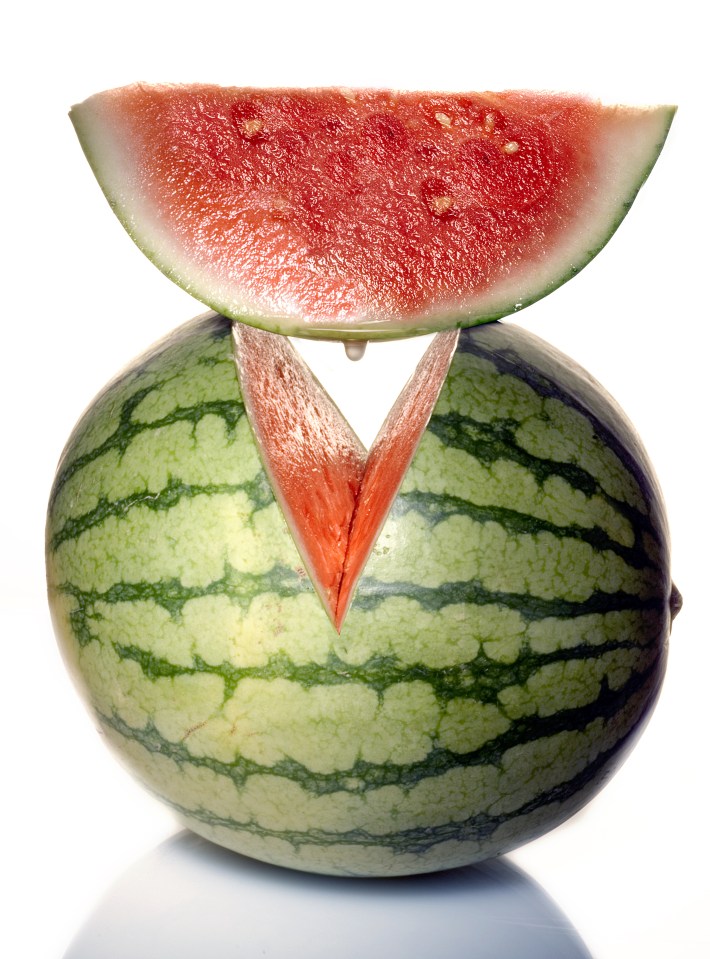  Watermelon don't contain more sugar than other fruit