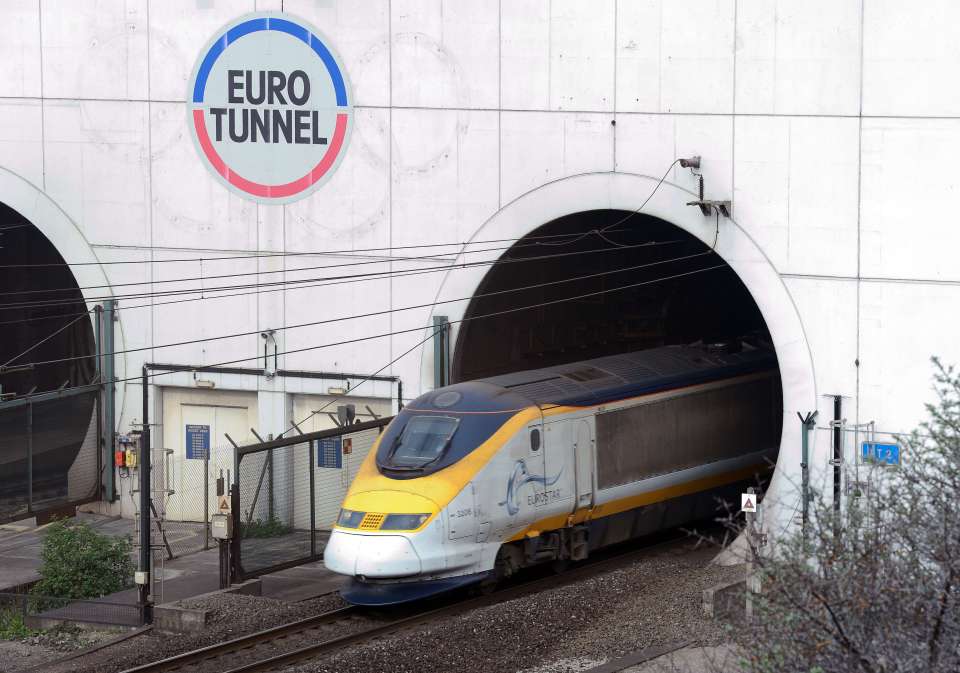 Eurostar train