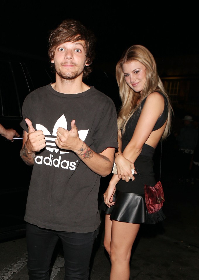 Louis Tomlinson and Briana Jungwirth