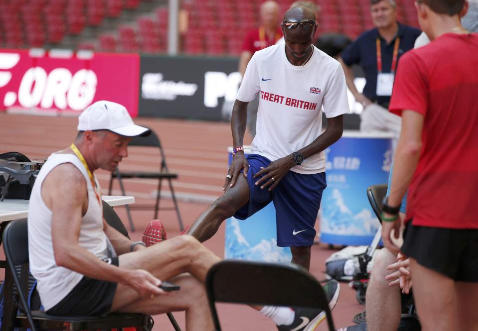 Mo trained with controversial coach Alberto Salazar who has been implicated in doping scandals