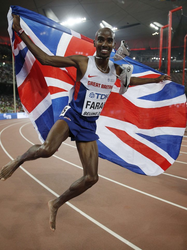 Farah says he isn't as talented as a lot of his competitors, but he wins because he works harder