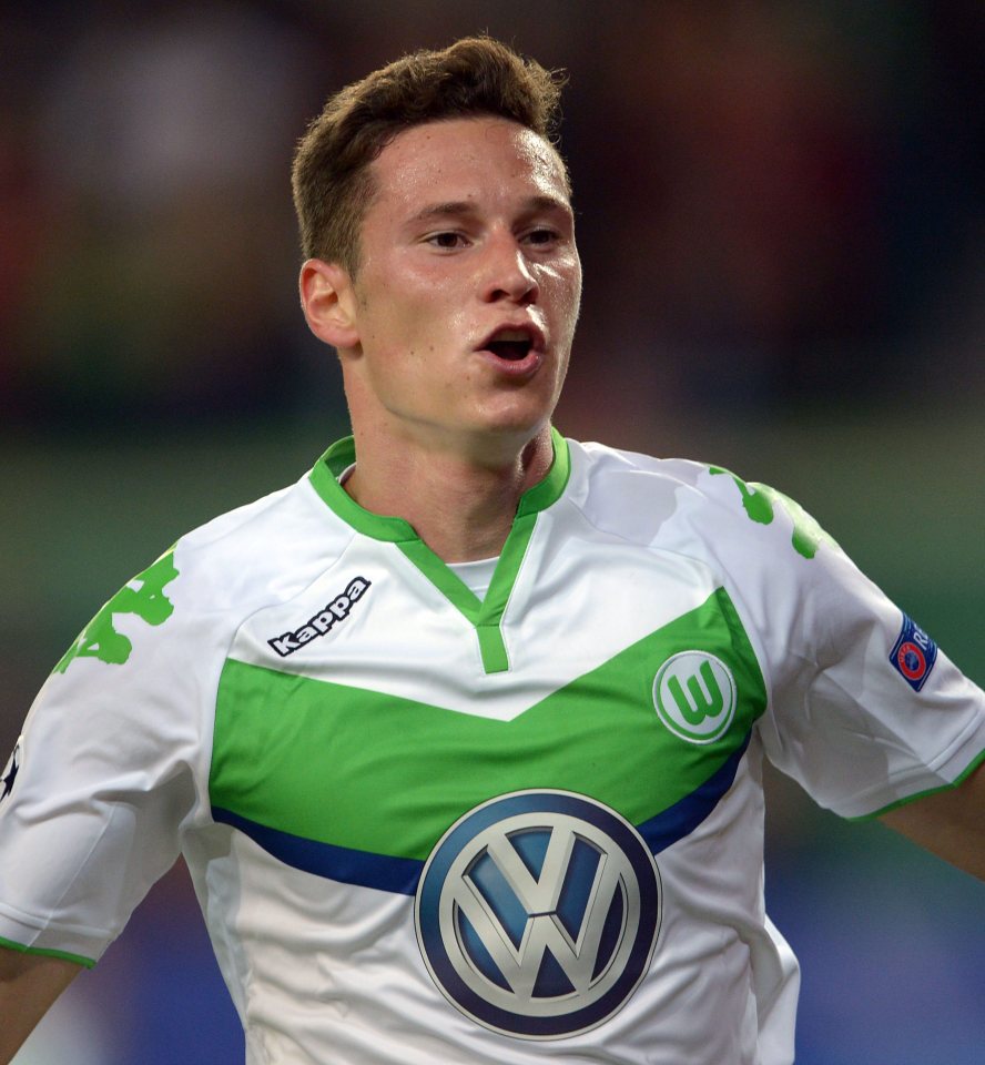  Arsenal have reportedly launched a £43million bid for forward Julian Draxler