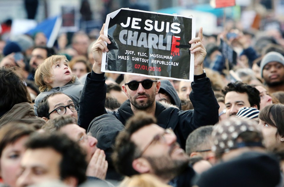  The attack on Charlie Hebdo prompted the social media slogan 'Je suis Charlie'