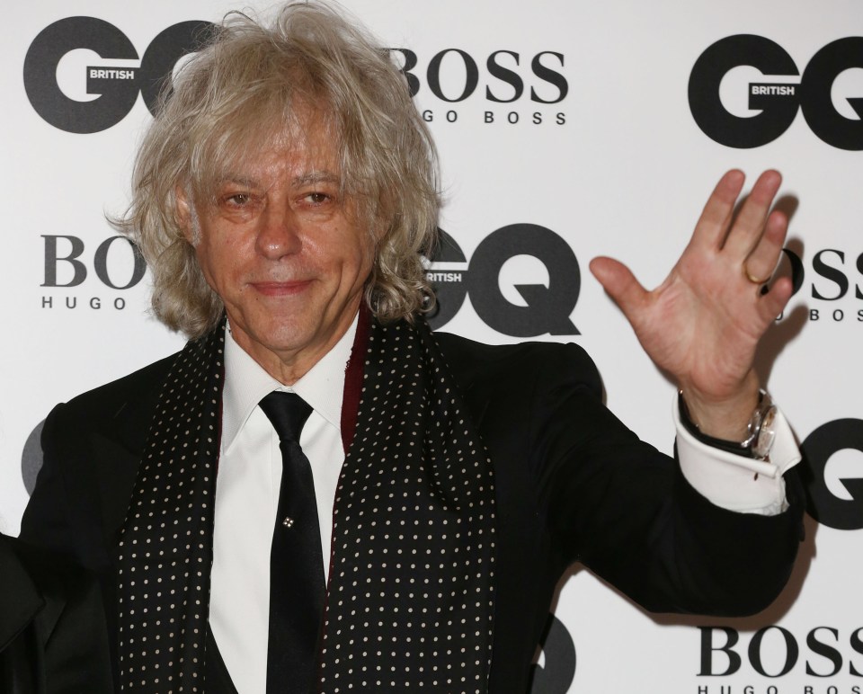 The singer, pictured at the the GQ Men of the Year Awards, offended crowds for saying they weren't rock and roll enough