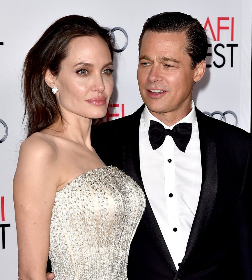  Brand and Angelina were once the hottest couple in showbiz