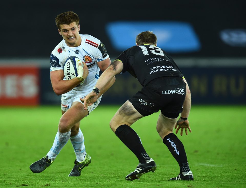  Henry Slade has been backed to become a one-club legend at Exeter