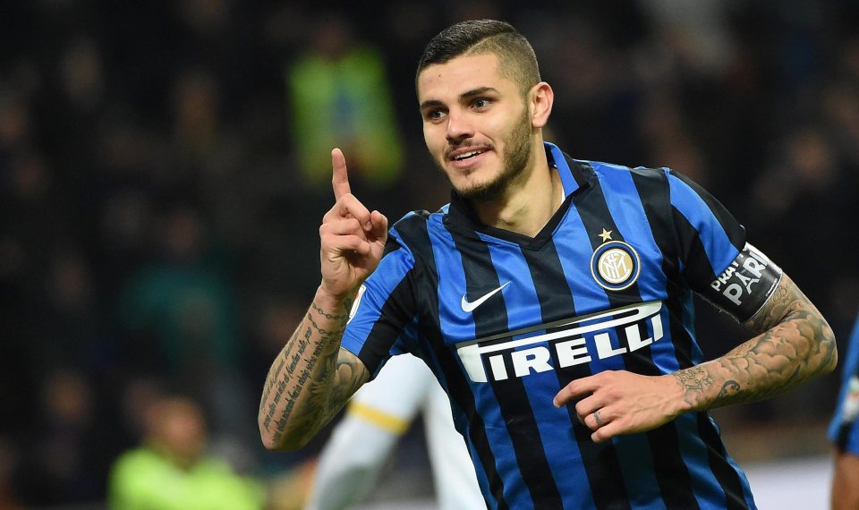 Napoli are also chasing prolific Inter Milan striker Mauro Icardi who has been linked with a move to Arsenal this summer