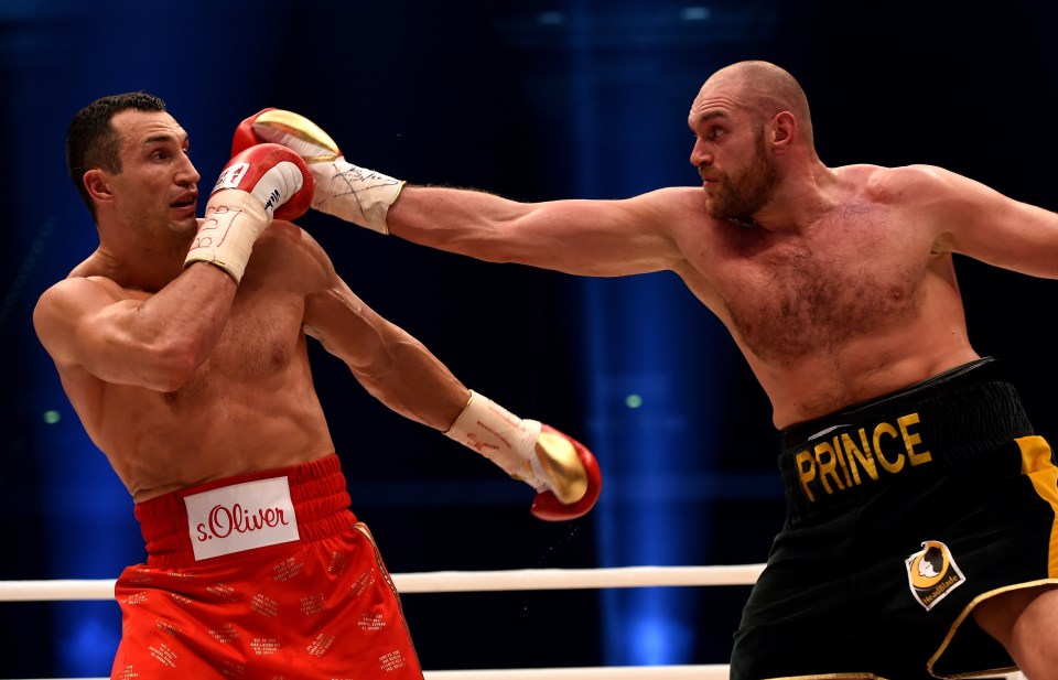  Klitschko was beaten by Fury last November and lost his world titles