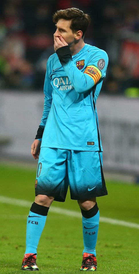 Lionel Messi earned £61.8m between June 2015 and June 2015