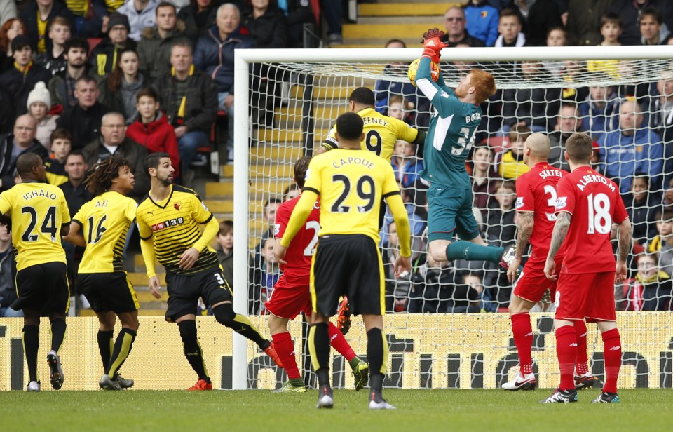 Adam Bogdan made a howler against Watford last season in one of only two appearances