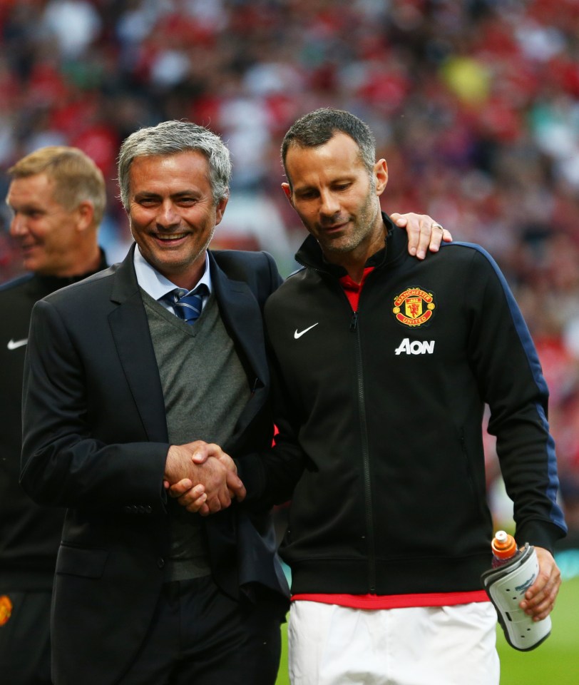 Ryan Giggs, Jose Mourinho