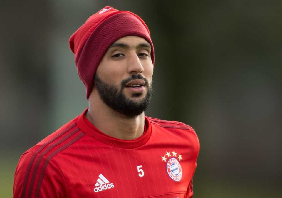 Bayern Munich's Moroccan striker Medhi Benatia attends a training session in Munich, southern Germany, on January 5, 2015. / AFP / dpa / Peter Kneffel / Germany OUTPETER KNEFFEL/AFP/Getty Images