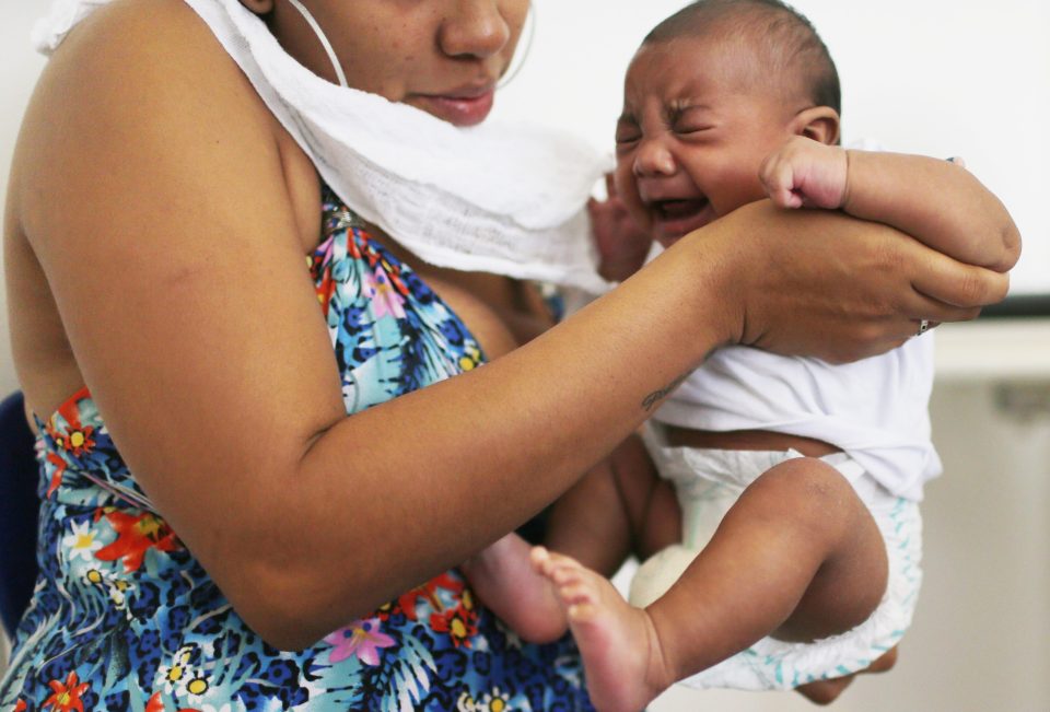  The virus has been linked to a condition which results in children being born with shrunken heads