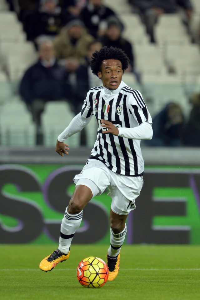  Chelsea winger Juan Cuadrado impressed during his season-long loan in Turin