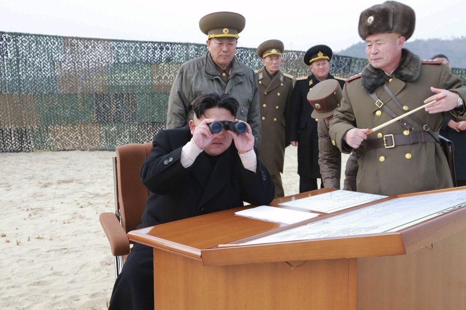  Dictator Kim Jong-Un was blacklisted by Washington for allegedly breaching human rights laws