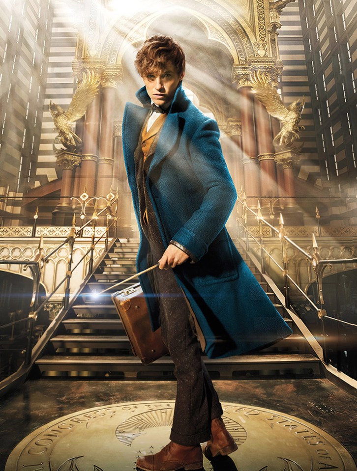  Eddie Redmayne stars as Newt Scamander in Fantastic Beasts and Where to Find Them