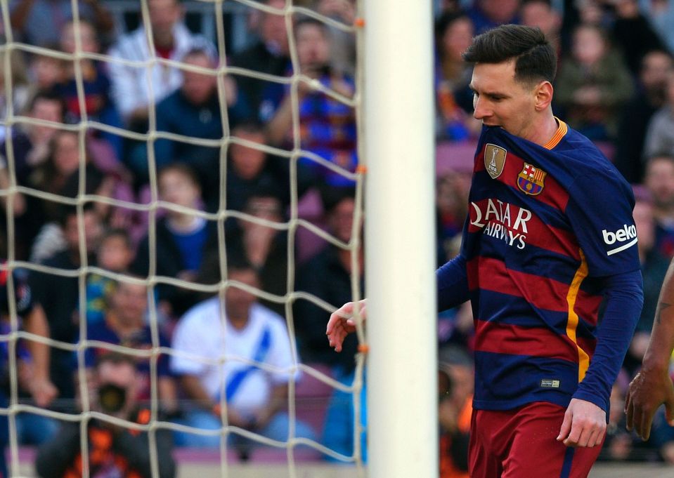  Lionel Messi will be omitted from the front cover for the first time in four years