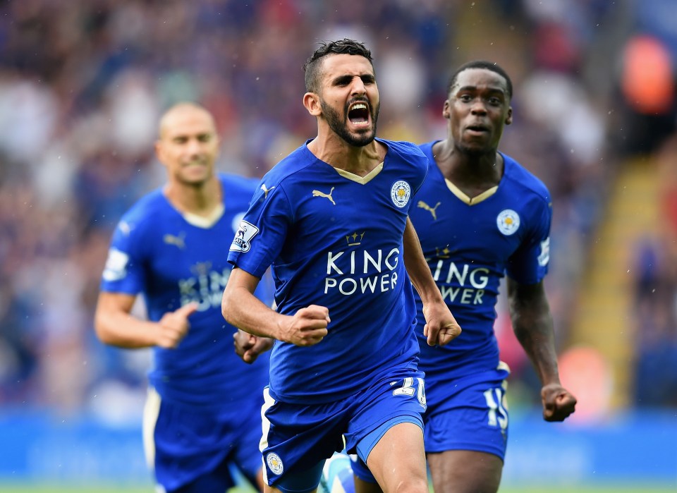  Riyad Mahrez was named PFA Player of the Year with Leicester last season