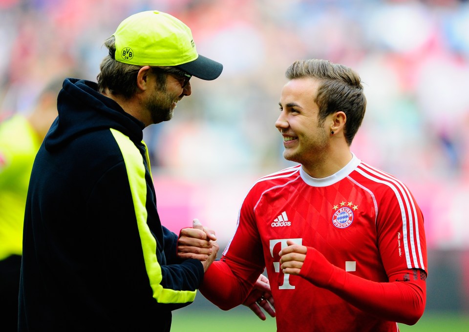  Jurgen Klopp would like a reunion with his former player