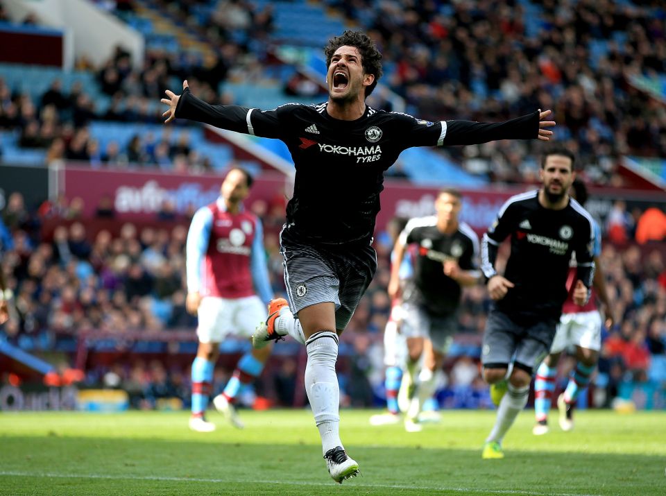 Alexandre Pato made just two appearances for Chelsea and scored once