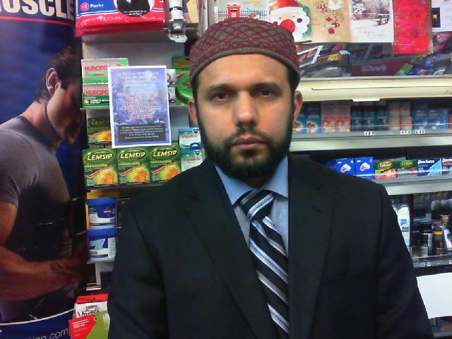  Popular Asad Shah, 40, was stabbed 30 times for wishing Christian friends a happy Easter