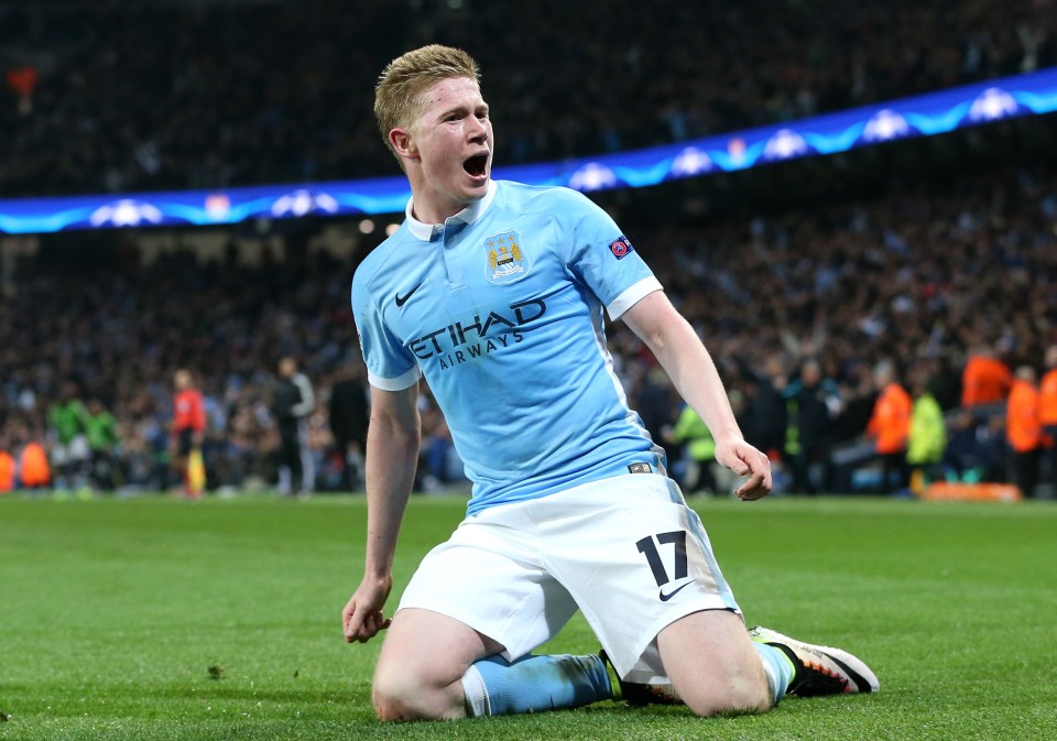  Kevin De Bruyne enjoyed a fine campaign after joining Manchester City last summer