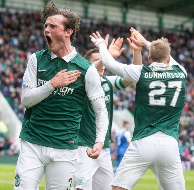 Hibs won the Scottish Cup last season but are in the second division