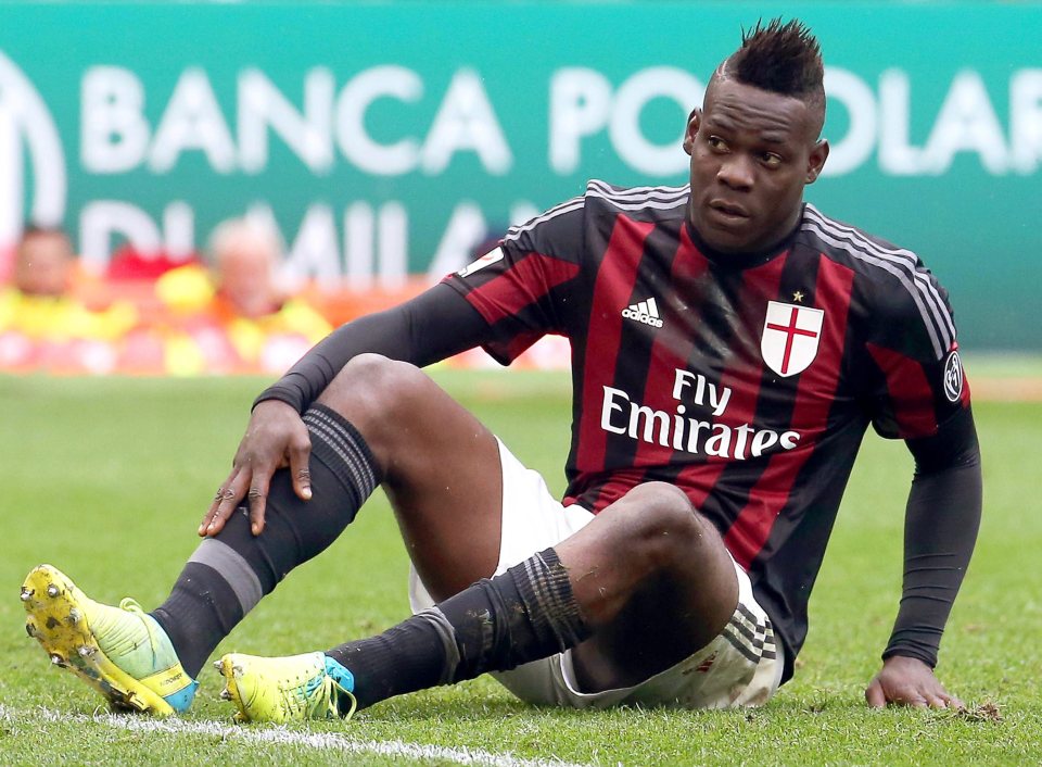 Balotelli has just returned from an abysmal loan spell at AC Milan