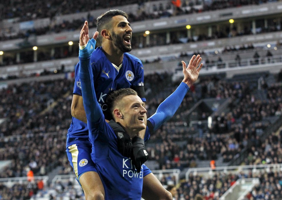  Arsenal were snubbed by Jamie Vardy but look set to sign Riyad Mahrez