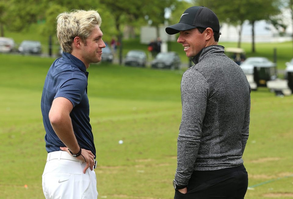 Niall Horan, Rory McIlroy