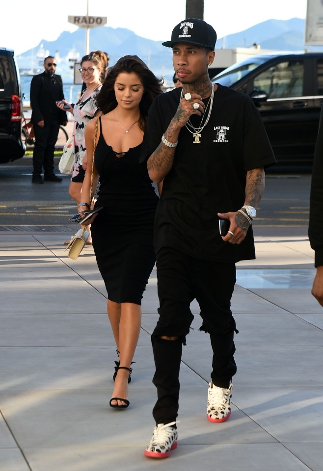 Demi was pictured with Tyga in Cannes in May 