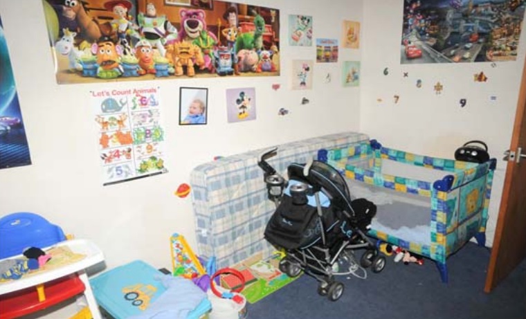  Inside Liam's bedroom where the toddler died in 2014