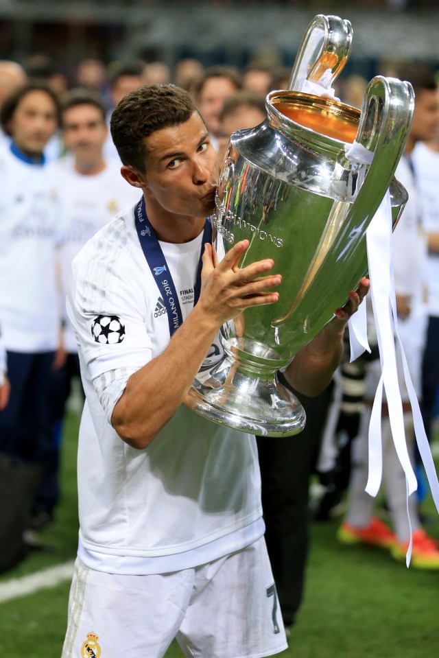  Cristiano Ronaldo won the Champions League with Real Madrid in 2015-16