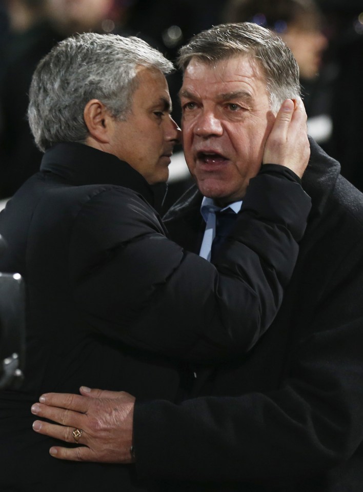 Jose Mourinho claimed Sam Allardyce played 19th century football