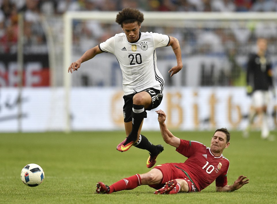  Sane was a part of Germany's Euro 2016 squad