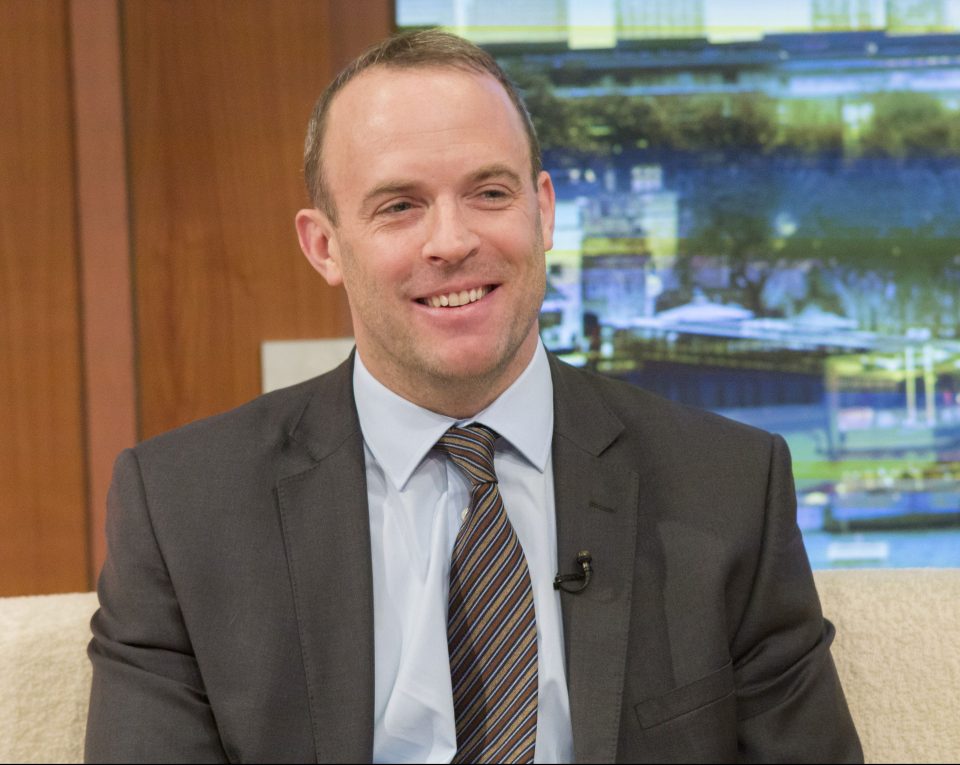  High flier Dominic Raab also turned down a sideways move to the International Trade Ministry after failing to win a promotion