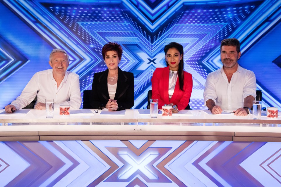  Sharon has returned to the judging panel alongside Simon Cowell, Nicle Scherzinger and Louis Walsh