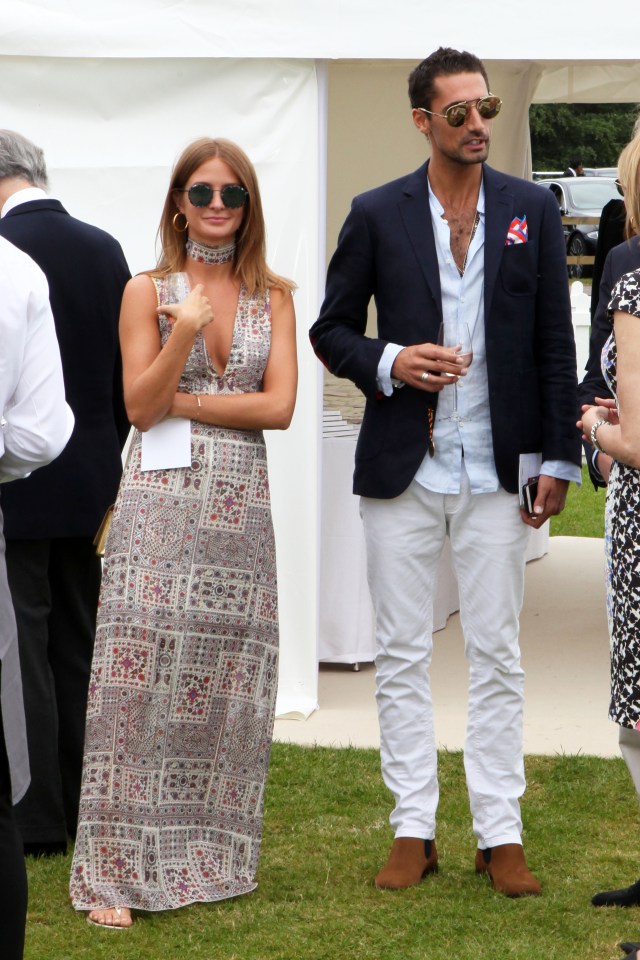  Millie Mackintosh and Hugo Taylor, together at the Cartier Queens Cup polo 2016