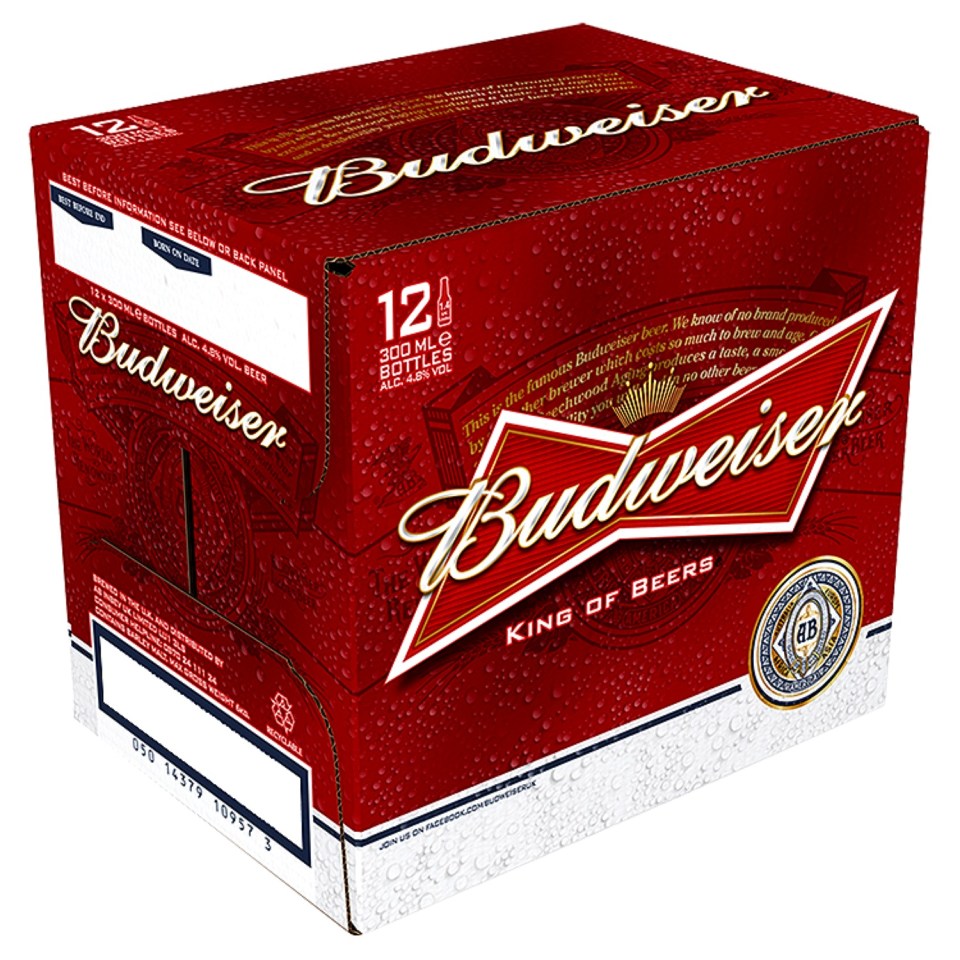  There will be a Budweiser on offer for Welsh adults watching the game